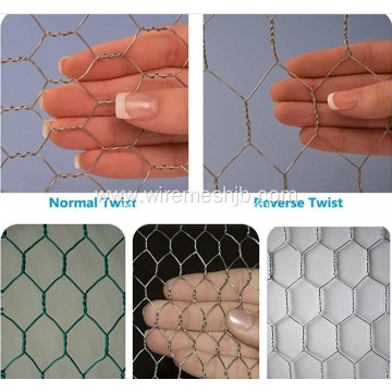 PVC Coated Hexagonal Wire Netting For Poultry Coop